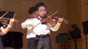 Minuet in G: Beethoven,Group Violin, Nathan Vidhayasirinun, Albyrd Violin Studio's Suzuki Concert