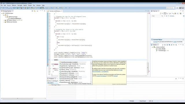 1.4 COMSOL and Java Eclipse
