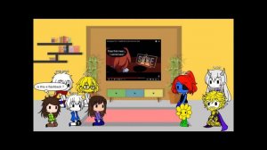 undertale reacts to underplayer parts 1-6