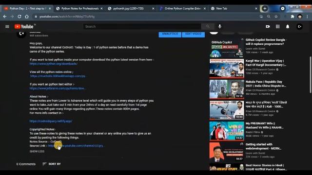 Python Series Demo | First step to Python