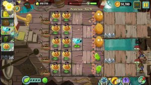PvZ 2 Reflorished Прохождение без комментариев №3 (Египет + Пиратские моря)