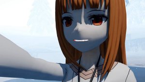 MMD Giantess POV: Holo Vore Spice and Wolf 狼と香辛料