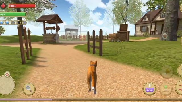 Играю в игру Cat Simulator!