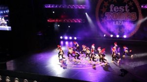 TODES fest KAZAN 2018. Батл.  Череповец. Группа 11. Дети высшая лига