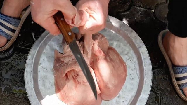 Куй упкасини пишириш O‘pka kuyish Бараньи лёгкие