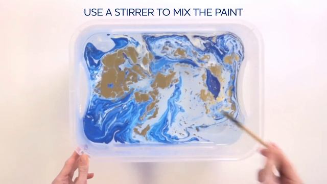 Эффект мраморной поверхности_marble effect with Rust Oleum spray paint