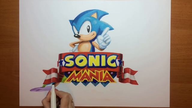 Speed Drawing Sonic Mania смотреть онлайн