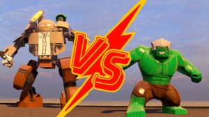 Халк Стэн Ли vs Стэнбастера. Эпичный бой в LEGO Marvel's Avengers