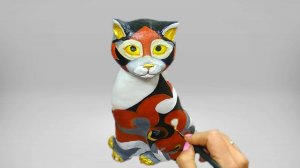 Кошечка. Статуэтка. DIY.