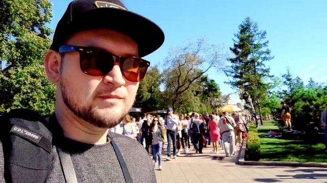 Lasman Vlog #20: Ностальгия по гуляниям и празднику на улице. День города в Омске в 2019 году. смотреть онлайн