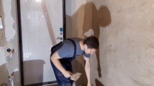 КАК ПОДГОТОВИТЬ СТЕНЫ ПОД ОБОИ?!// ШПАТЛЕВКА СТЕН ОТ ЗАСТРОЙЩИКА.