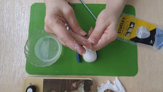 ЛЕПКА КУКОЛЬНОЙ ГОЛОВЫ КАК ВЫЛЕПИТЬ УХО   Sculpt the ear TUTORIAL
