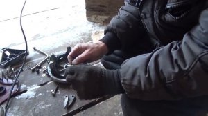 Снятие и осмотр вариатора Сафари на снегоходе.