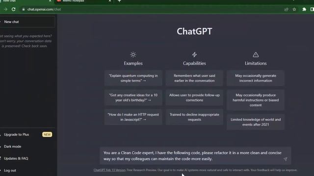 Chatgpt Prompt to write better and clean code