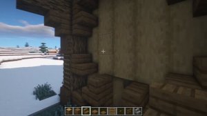 Minecraft | How to build Viking's Winter House