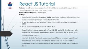 React JS Tutorial in Telugu for beginners step by step | ottit.net