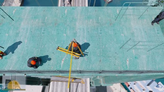 GTA 5 Firefighter Mod High Angle Tripod Hoist Rescue To Save Trapped Workers Hanging From A Bridge смотреть онлайн