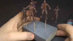 Как рисовать OSL (свет краской). Диорама "День-М Road" (СЕРИЯ 14) / Painting Object Source Lighting