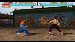 Tekken 3 - Tiger Arcade Playthrough