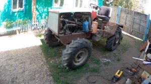 Злые колеса на минитрактор