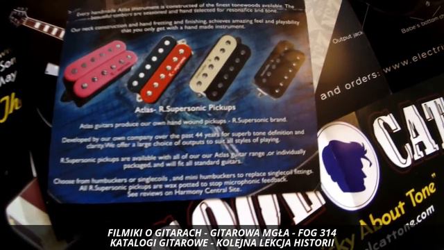Katalogi Gitarowe - zbiórka mniejszych prospektów - FILMIKI O GITARACH 314 смотреть онлайн