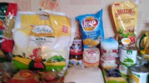 Закупка продуктов на март ,на семью из четверых человек .