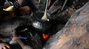 Happy family || Collecting mushroom in forest