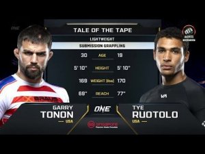 Тай Руотоло досрочно побеждает Гарри Тонона. One FC