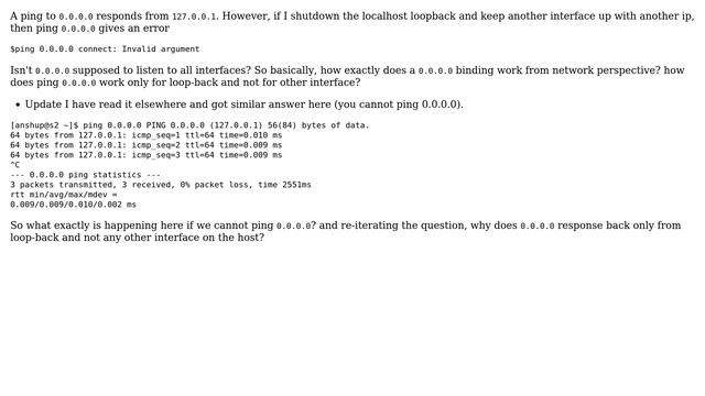 How does 0.0.0.0 binding happen in linux? (2 Solutions!!) смотреть онлайн