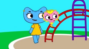 Песенка про Детскую Площадку #2 - Детские песни | Kit and Kate и Песни для детей