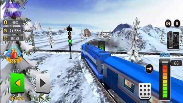 Railway Train Simulator Games - Offroad Mode Level 3 Success