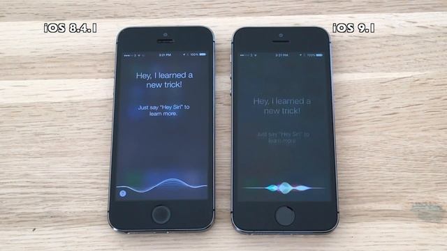 iPhone 5S iOS 9.1 vs iOS 8.4.1 смотреть онлайн