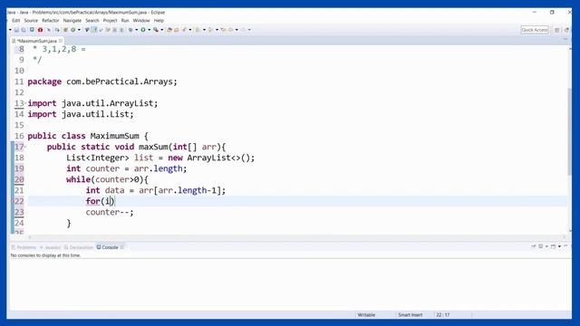 Java Programming Tutorial | Maximize the i * arr[i] Sum in Java | be-practical.com |Learn Basic Jav