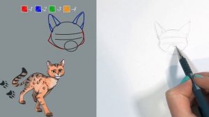 Рисуем SCP-529 Полукошка Джози и SCP-247