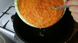 Вкуснейшая АДЖИКА ИЗ КАБАЧКОВ на зиму. Сколько банок ее не принеси ВСЕГДА МАЛО!!!