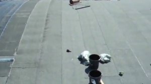 Устройство рулонной кровли