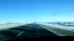 Горная дорога в штате Вайоминг (Wyoming)