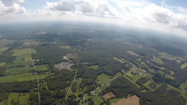 Skydiving First Cutaway....with Cows смотреть онлайн