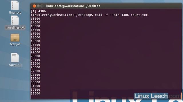 Tail utility. Commands for linux смотреть онлайн