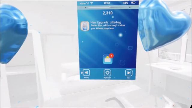 Kitten'd VR Gameplay / HTC Vive / Good kitty bad kitty смотреть онлайн