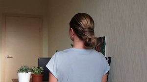 Как сделать низкий пучок, 2 простых и быстрых способа / Easy low buns