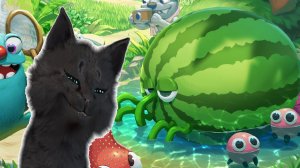 КАК СУПЕР КОТ ПОЙМАЛ ОГРОМНЫЙ АРБУЗ ? ОТПРАВЛЯЕТСЯ НА ОСТРОВ В НЕОБЫЧНОЕ ПРИКЛЮЧЕНИЕ #29 ? Bugsnax