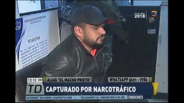 Alias "El macho Prieto" fue capturado por narcotráfico смотреть онлайн