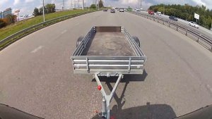 Пустой МЗСА 817711-015 (серия OFF-ROAD) на трассе