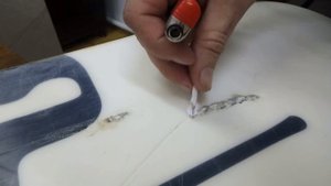 Ремонт сноуборда дома. Паяем скользяк