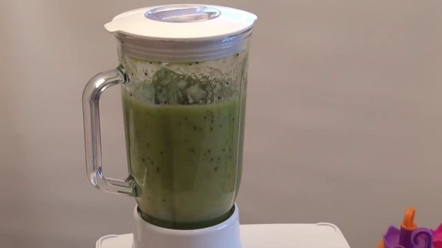 Мороженое в домашних условиях. Фруктовое мороженое из киви. Фруктовый лед. смотреть онлайн