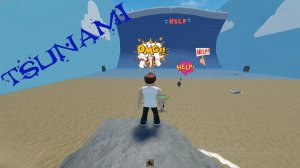 Рекордные размеры цунами в Роблокс / A Huge Tsunami Roblox