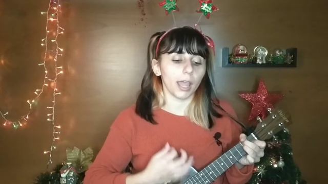 Shake Up Christmas - Train✨SONGMAS 25 | Aleksandra ukulele cover смотреть онлайн