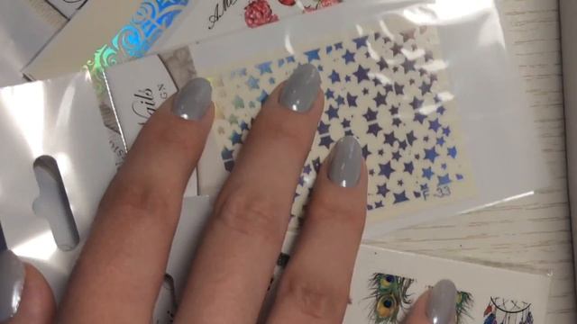 Дизайн ногтей гель лаком | Жемчужная втирка с Aliexpress | Как закрепить слайдер дизайн