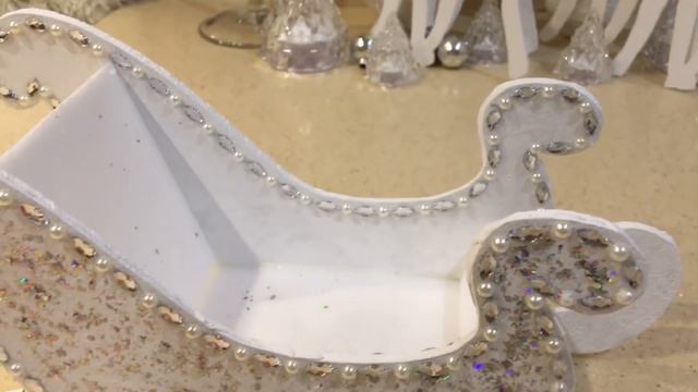 МК- Олени с санями! Новогодняя композиция! DIY sleigh with deer смотреть онлайн